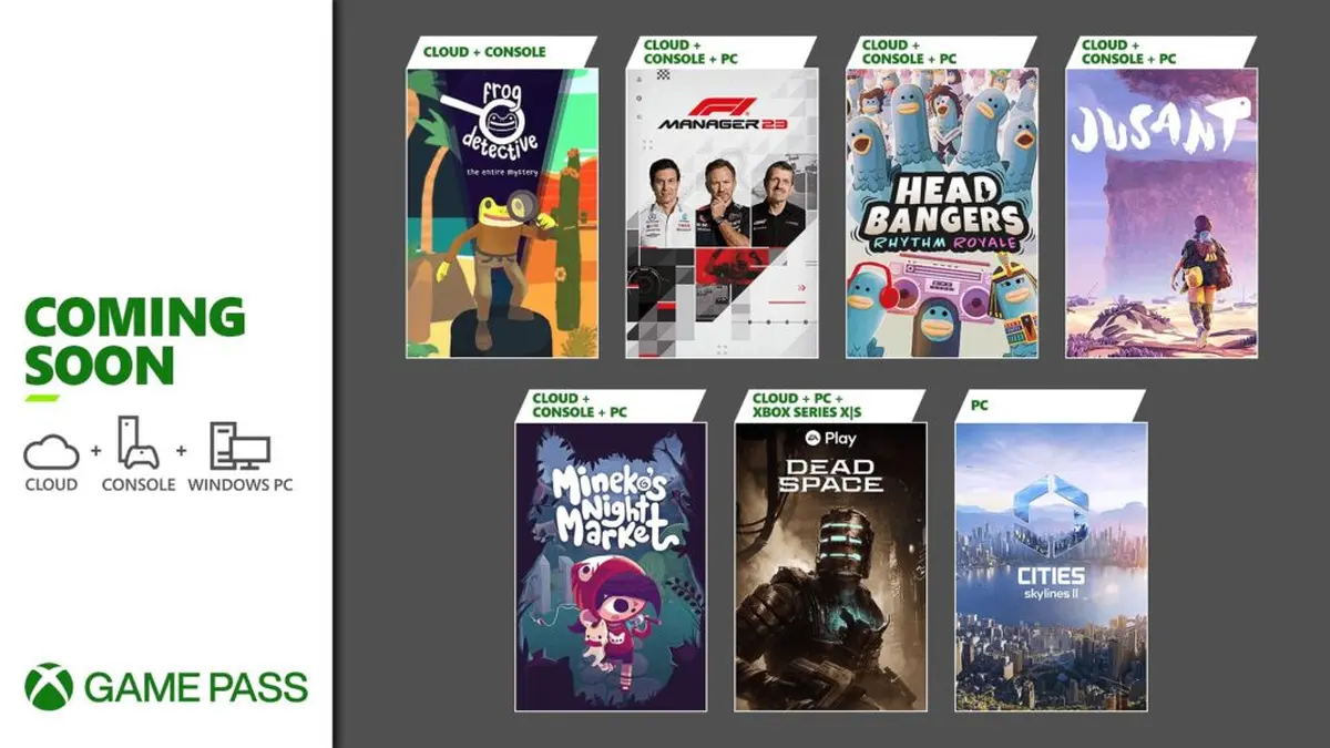 Xbox Game Pass Ottobre 2023, ecco i titoli in arrivo