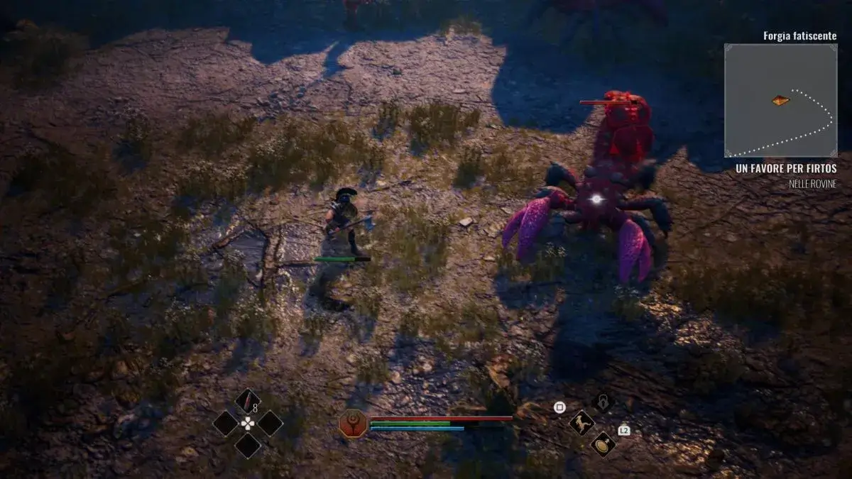 Achilles: Legends Untold Recensione - Combattimento