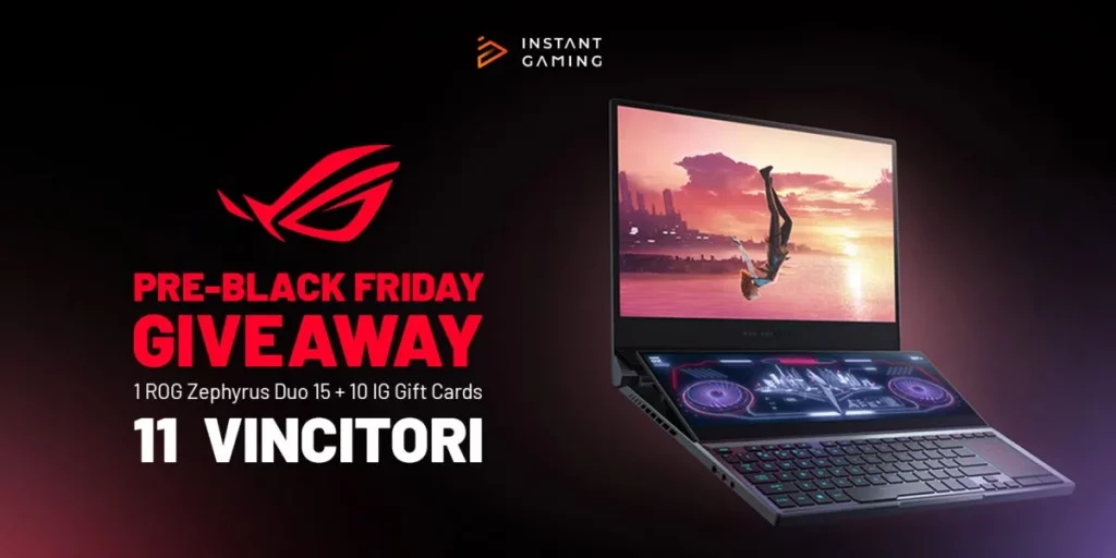 Instant Gaming Giveaway Black Friday è il nuovo concorso disponibile sul sito ufficiale - immagine della notizia