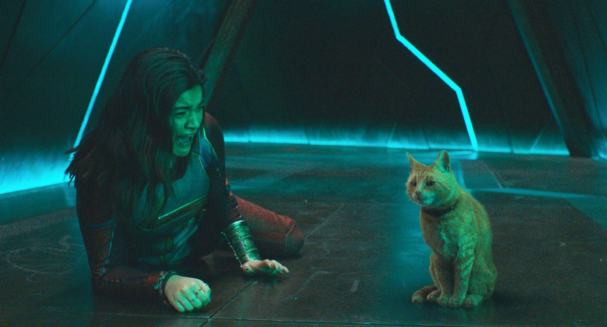 The Marvels, la reazione della protagonista alla scena finale