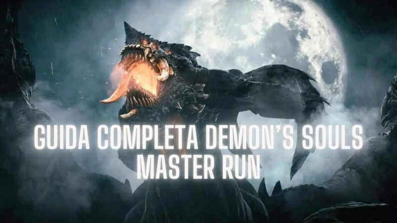 guida completa demon's souls master run copertina