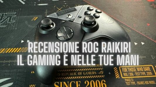 RECENSIONE ROG RAIKIRI Gaming Controller che Sorprende