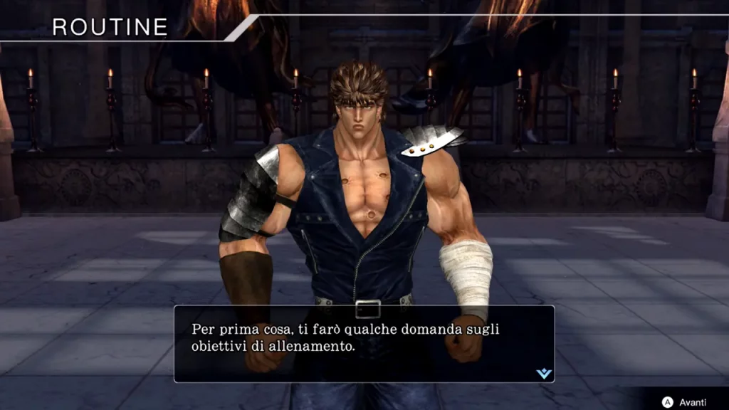 kenshiro da Fitness Boxing Fist of the North Star