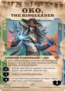 Oko the Ringleader Wanted poster