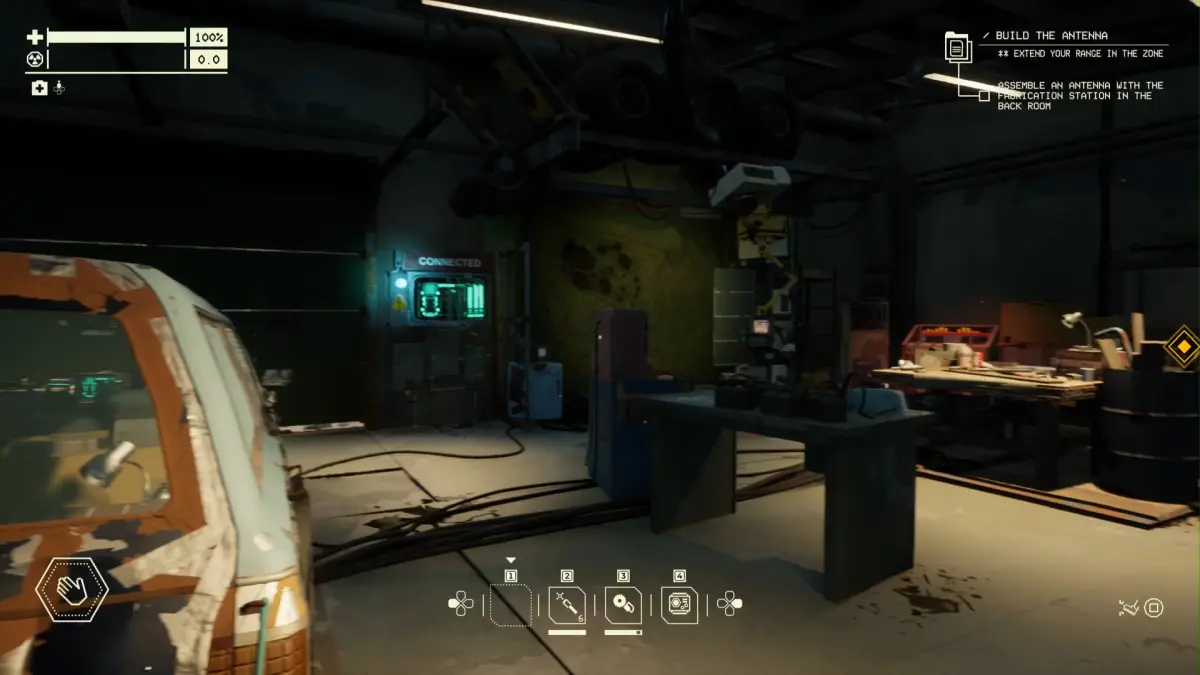 Pacific Drive RECENSIONE All'officina potremo sbloccare potenziamenti sia per noi che per l'auto