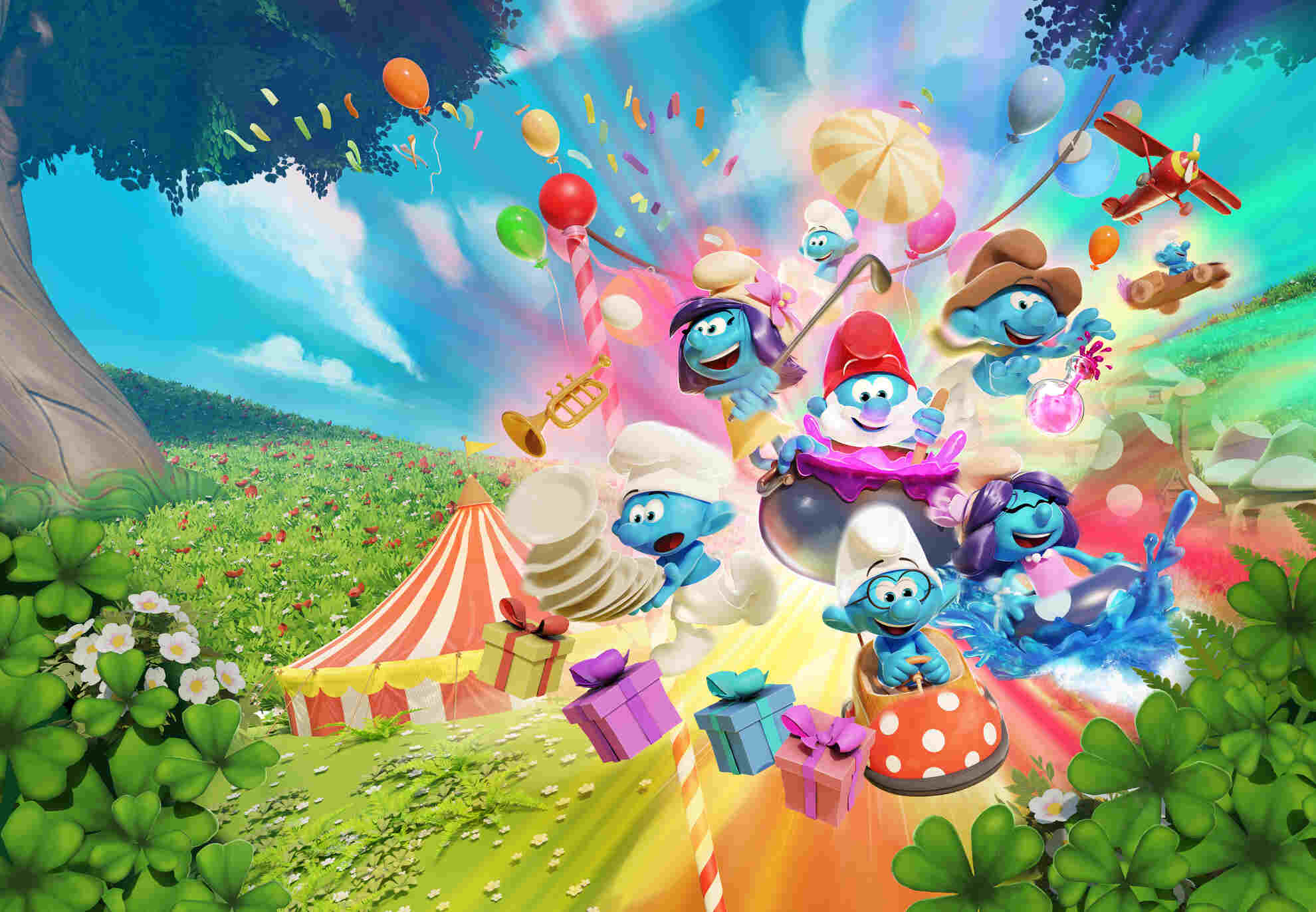 I Puffi Village Party