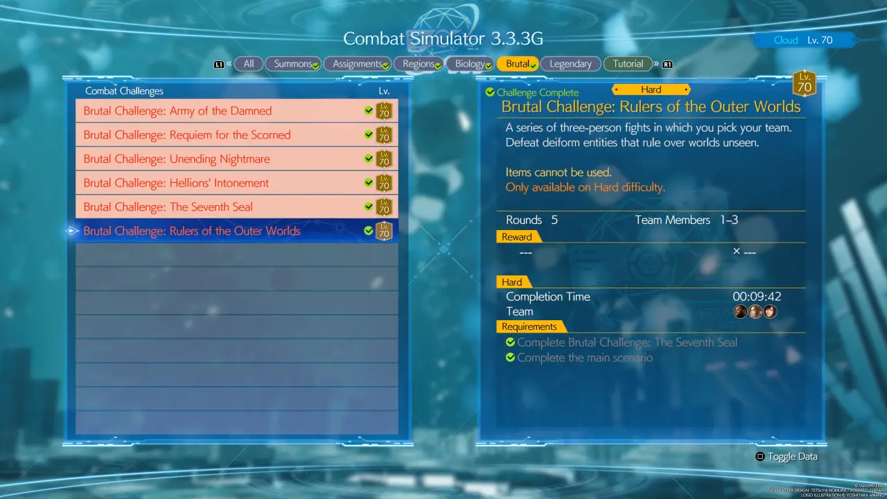 Final Fantasy VII Rebirth GUIDA alle sfide VR di Chadley