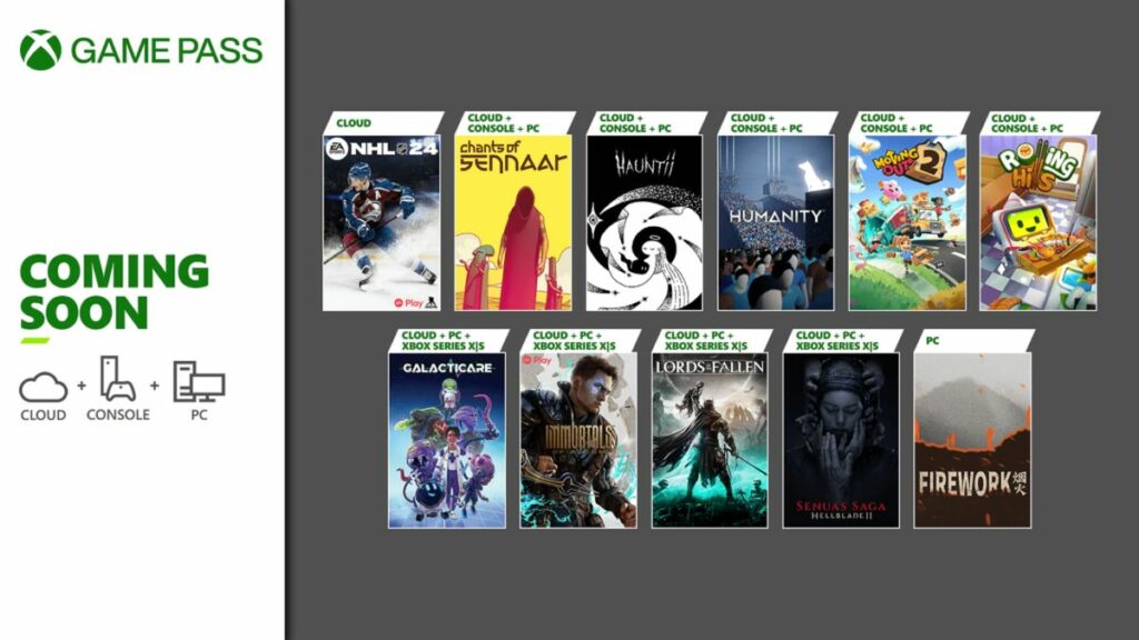 Xbox Game Pass Maggio 2024, Hellblade 2 e Lords of the Fallen in arrivo - immagine della notizia