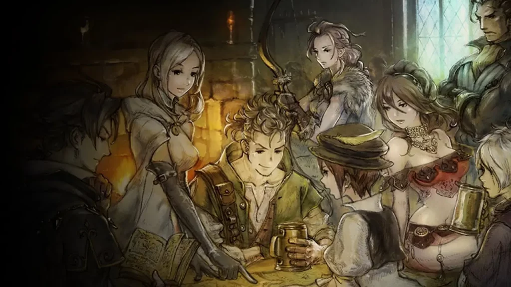 Gli Octopath Traveler sono disponibili su console e PC