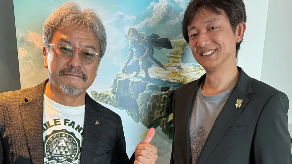 The Legend of Zelda Tears of the Kingdom - Eiji Aonuma e Hidemaro Fujibayashi