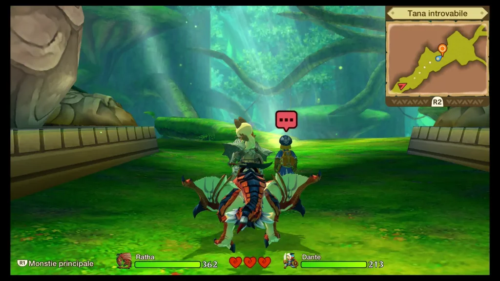 monste hunter stories paesaggio