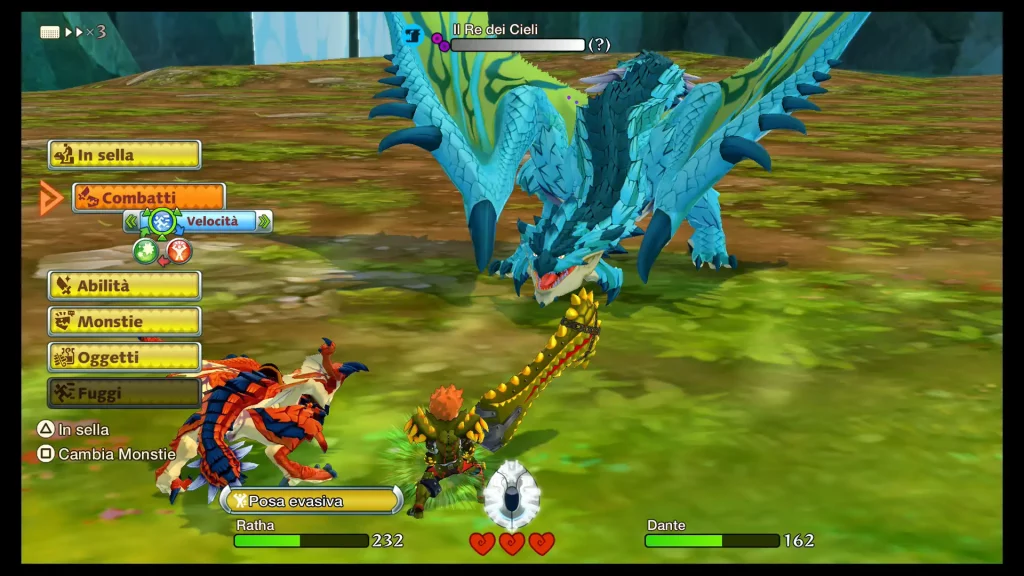 monster hunter stories blue rathalos