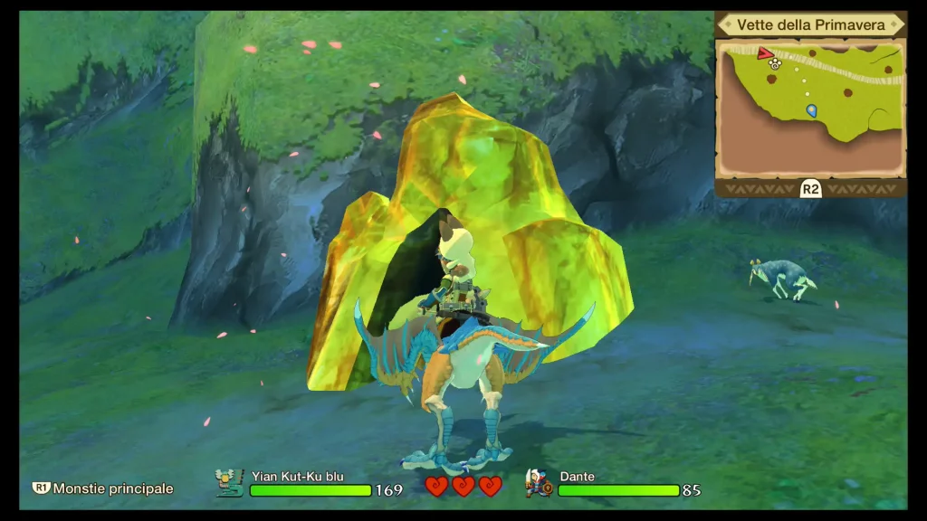 monste hunter stories tana mostro raro