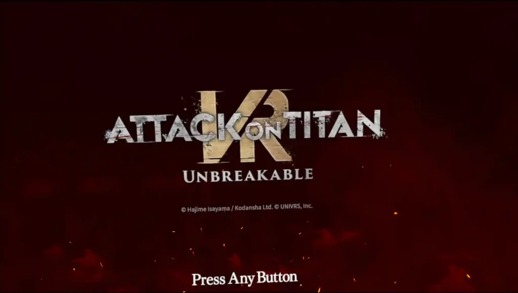 Attack on Titan VR The Unbreakable - immagine della recensione