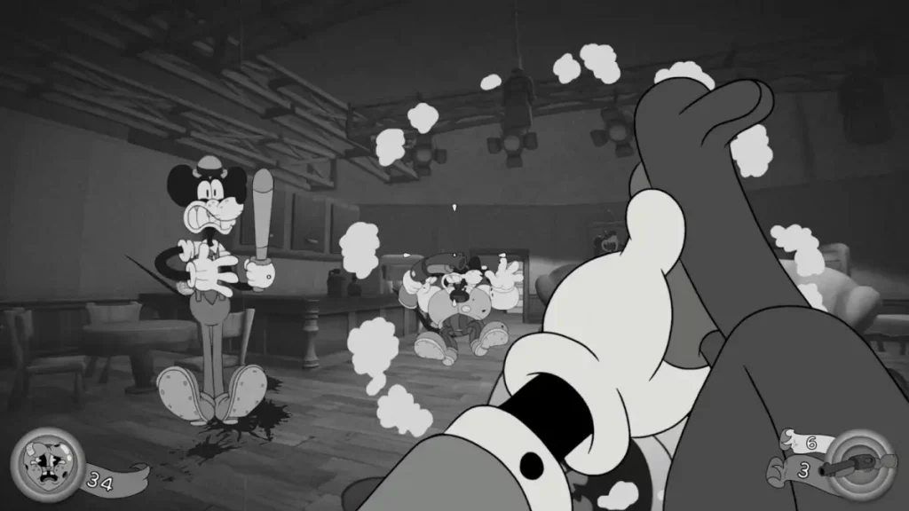 Schermata di gioco di MOUSE: P.I. For Hire