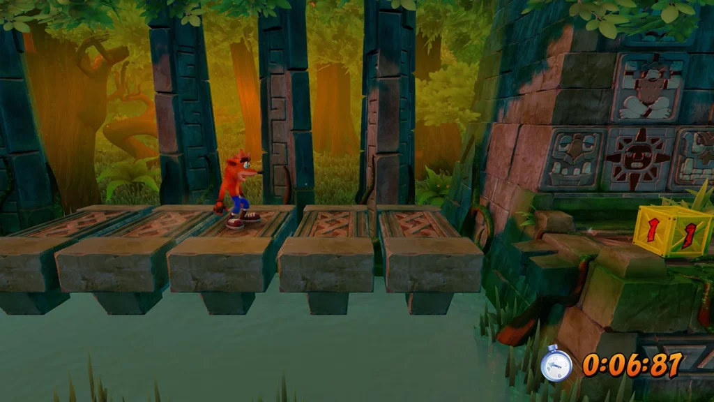 crash bandicoot n sane trilogy reliquie time trial