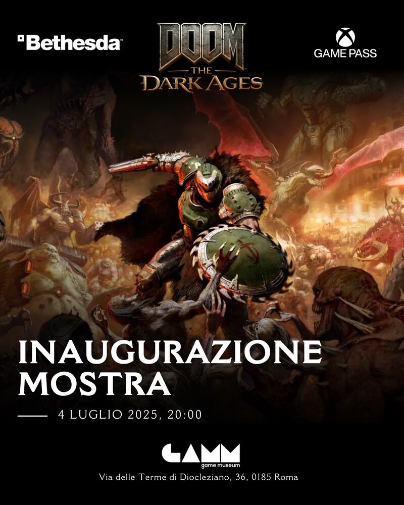 DOOM: The Dark Ages in mostra a Roma