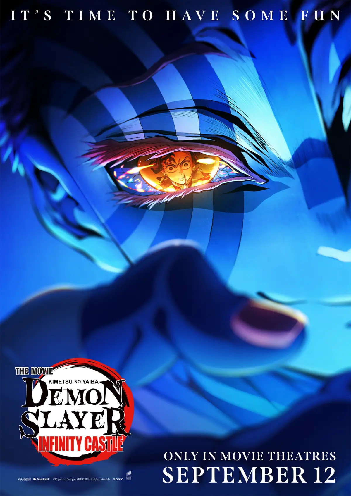 Demon Slayer Kimetsu no Yaiba Il Castello dell’infinito - Locandina