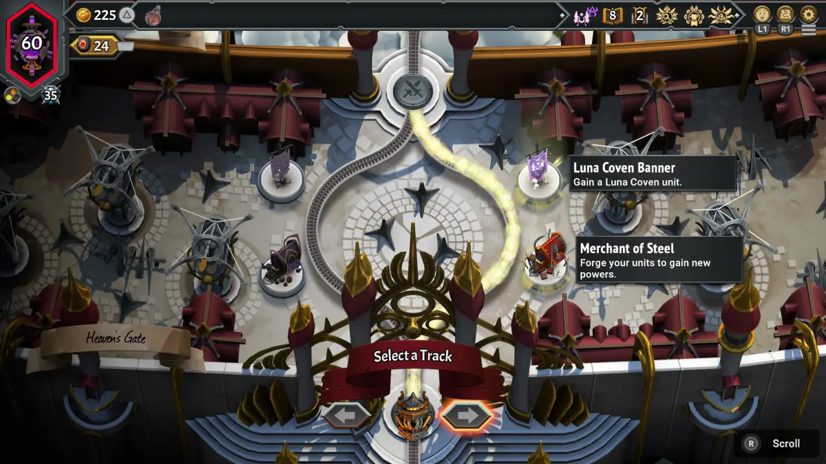 monster train 2 recensione mappa