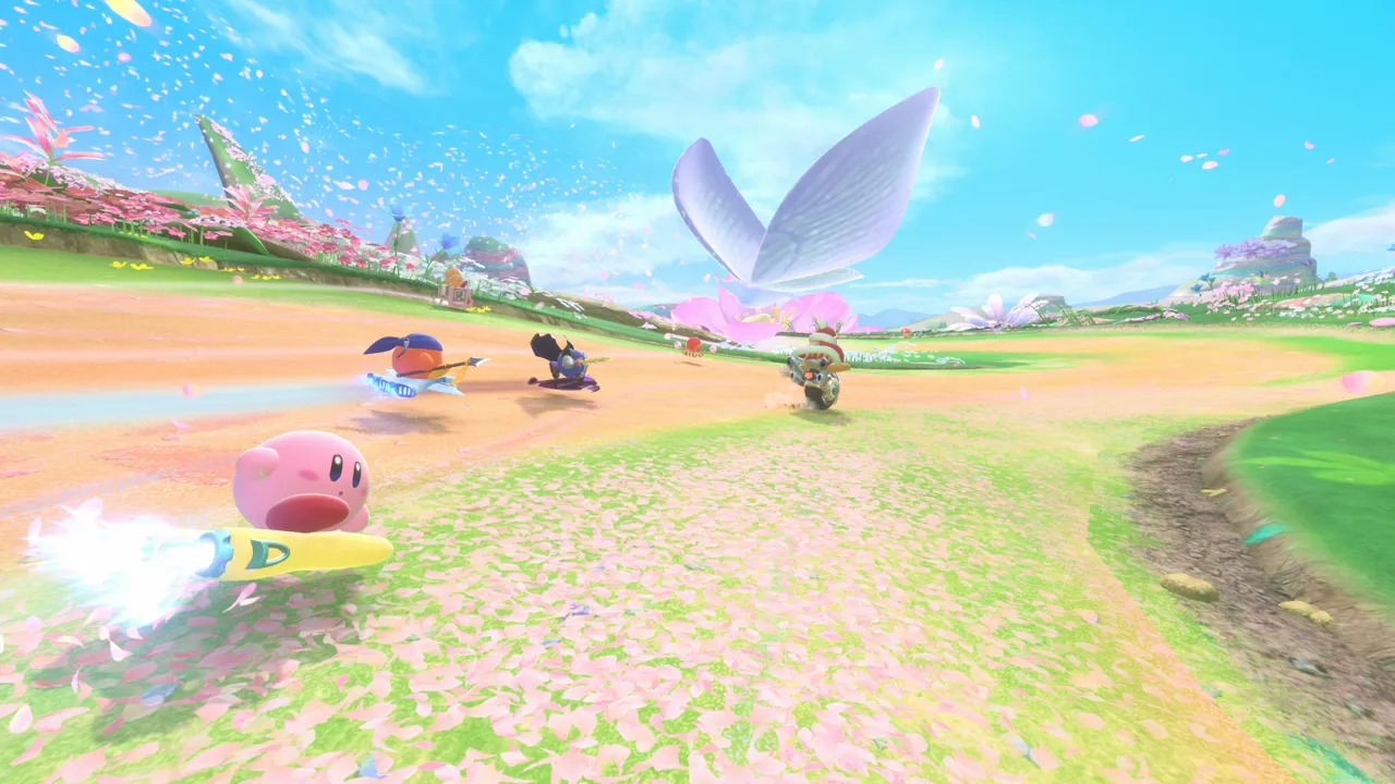 Kirby Air Riders Provato Percorso