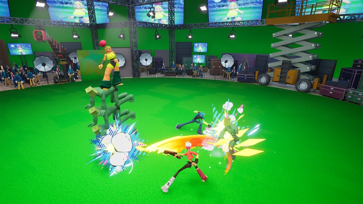 Meccanicamente No Straight Roads 2 aggiunge il perfect dodge con contrattacco, e la possibilità di stunnare il nemico, con determinati attacchi e in determinati momenti