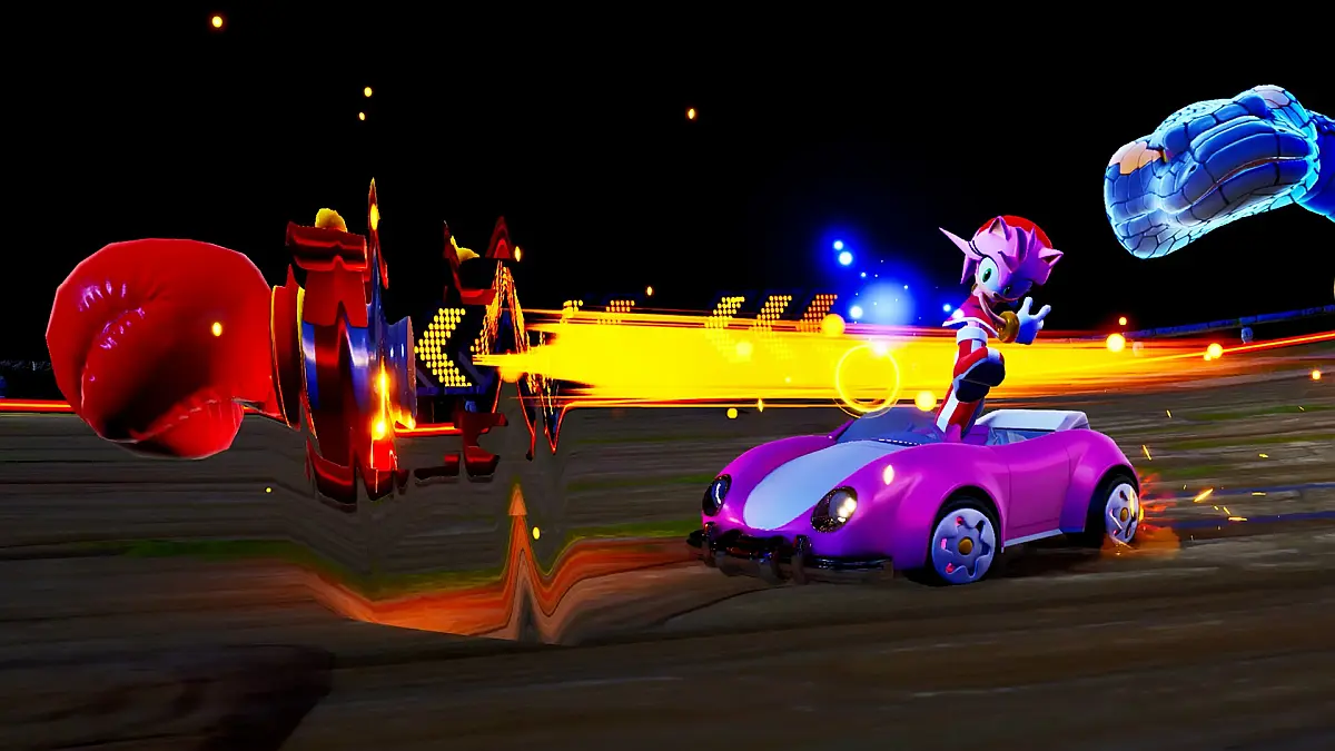 Sonic Racing Crossworlds provato oggetti