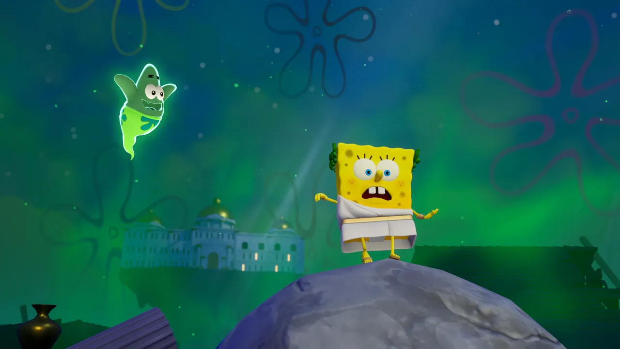 SpongeBob SquarePants Titani della Marea Recensione Roccia