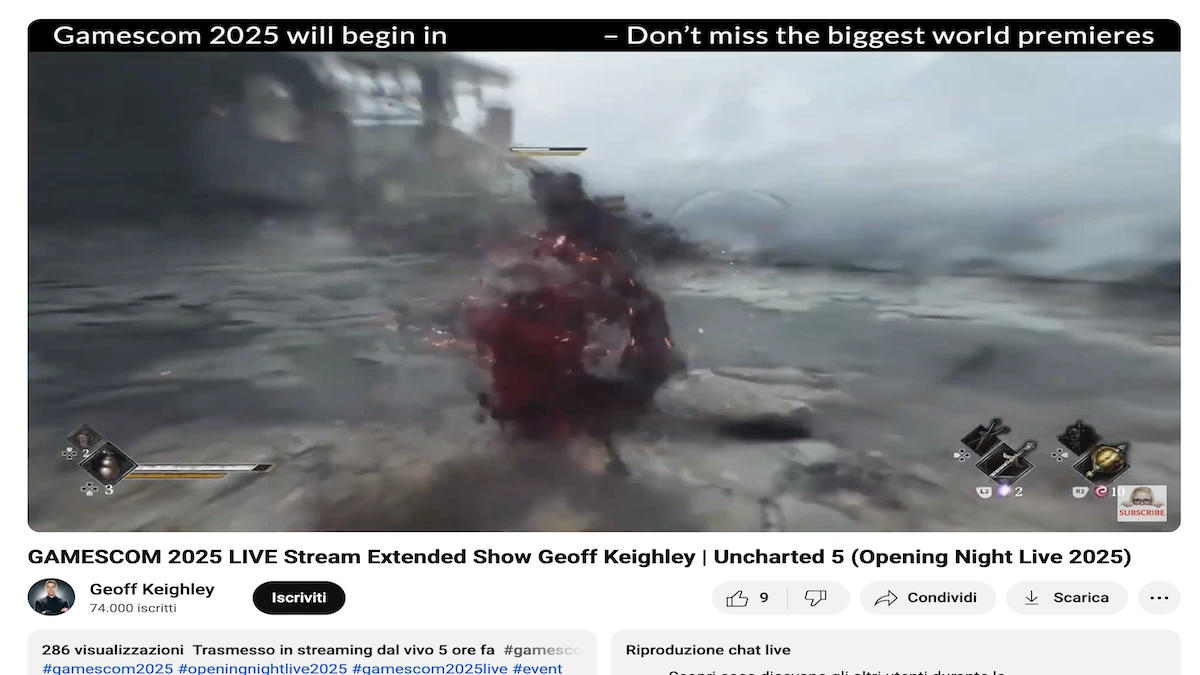 Uncharted 5 Geoff Keighley sa qualcosa?