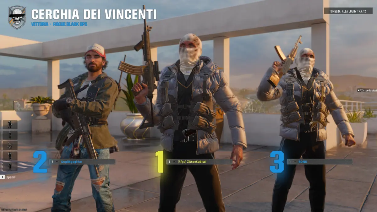 bo7 carry forward annullato - classifica multiplayer