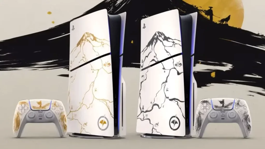 ghost of yōtei - controller e ps5 limited edition - copertina
