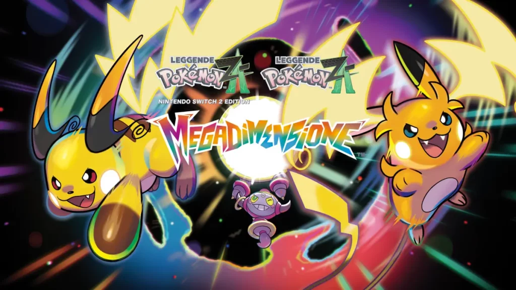 Pokémon Leggende Z-A Megadimensione analizziamo le megavoluzioni di Raichu visual Key del DLC Megadimensione