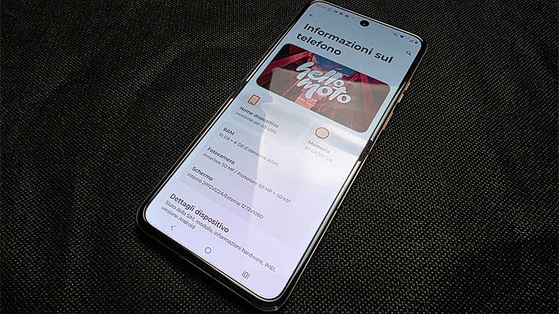specfiche motorola razr 60 ultra
