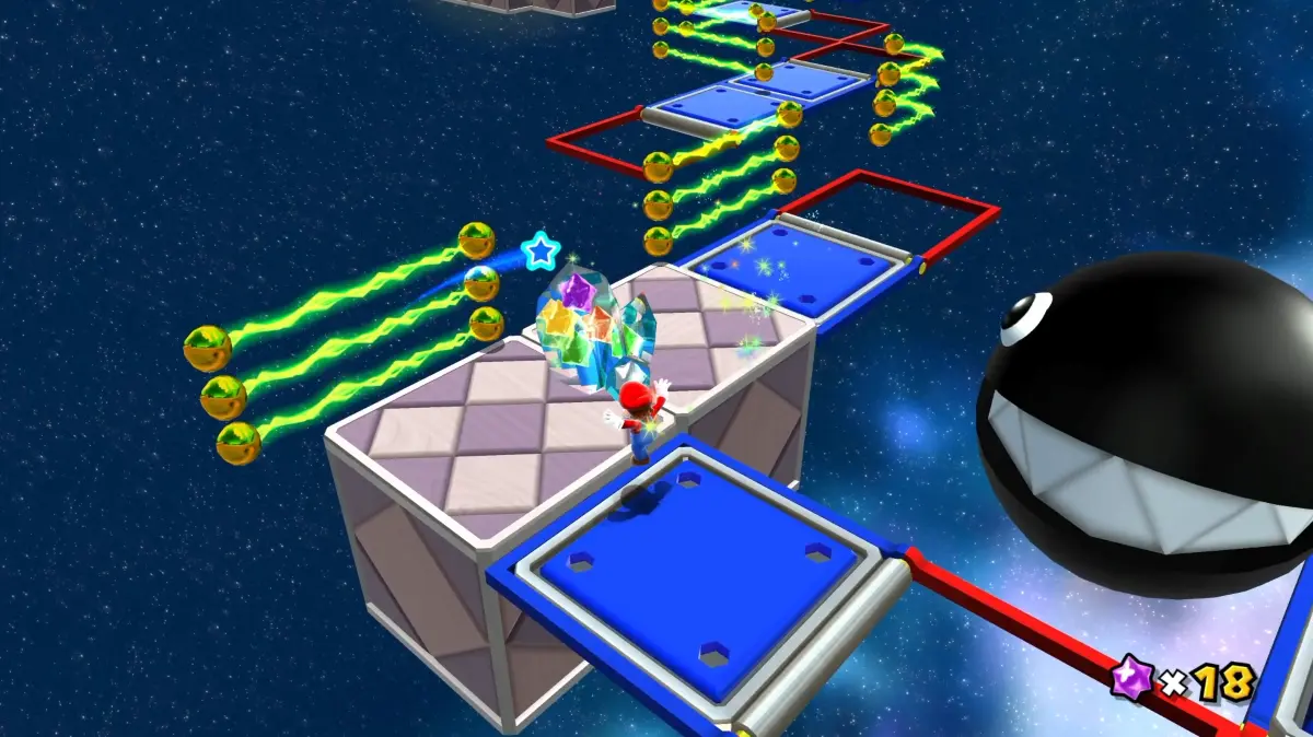 Super Mario Galaxy 2 Uno dei livelli speciali