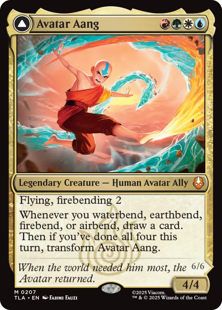 avatar aang mtg
