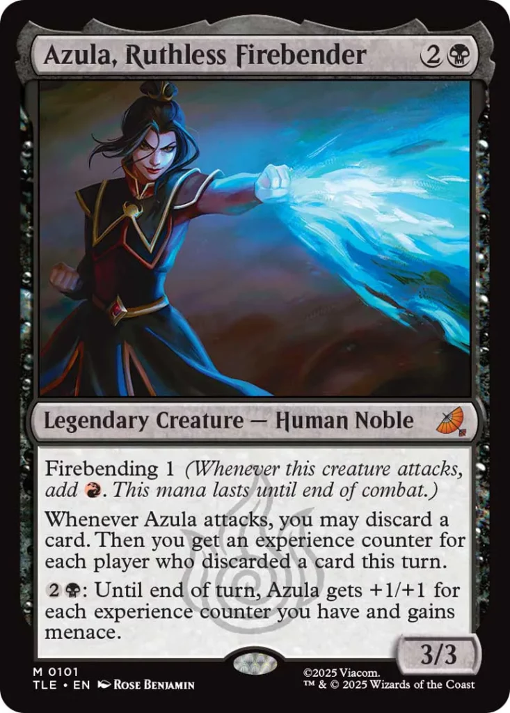 Azula, Ruthless Firebender mtg avatar jumpstart
