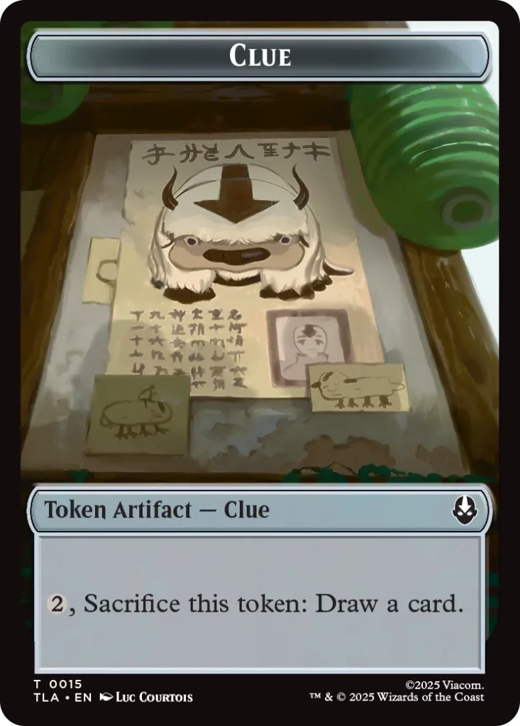 indizio token mtg avatar