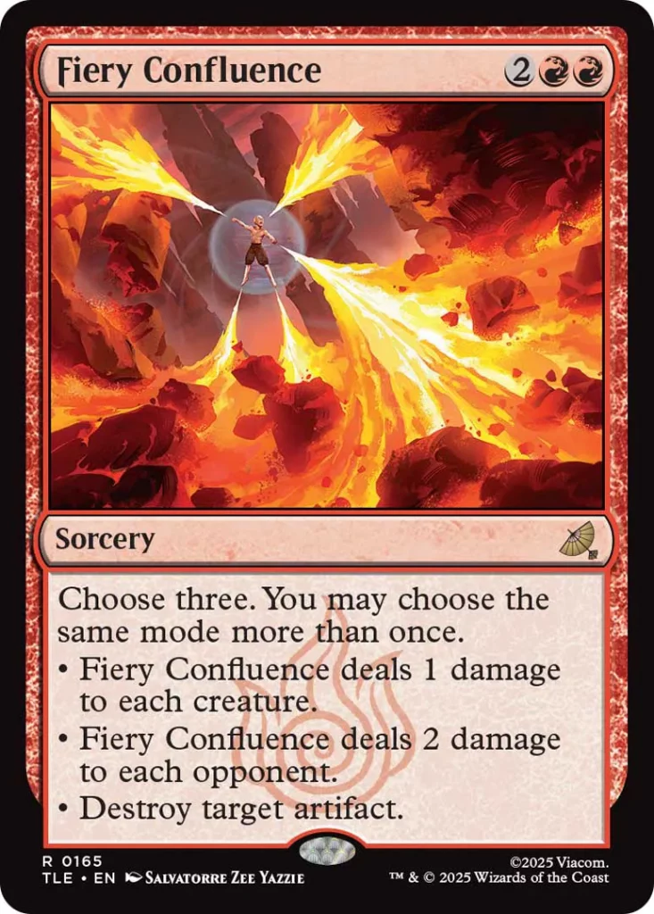 Fiery Confluence mtg avatar jumpstart
