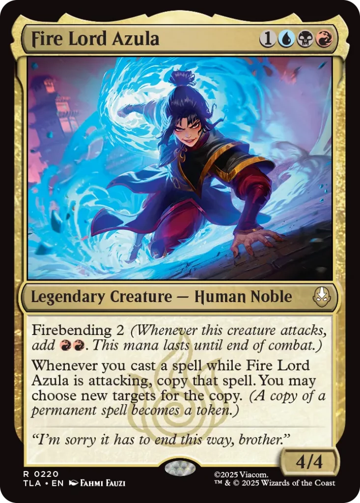 Fire Lord Azula mtg