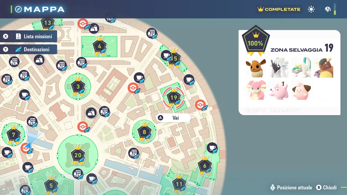 Guida alle Zone Selvagge di Leggende Pokémon Z-A