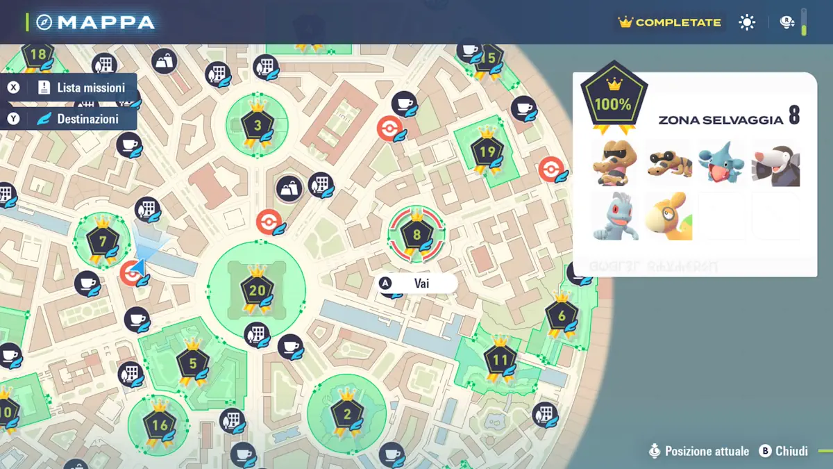 Guida alle Zone Selvagge di Leggende Pokémon Z-A