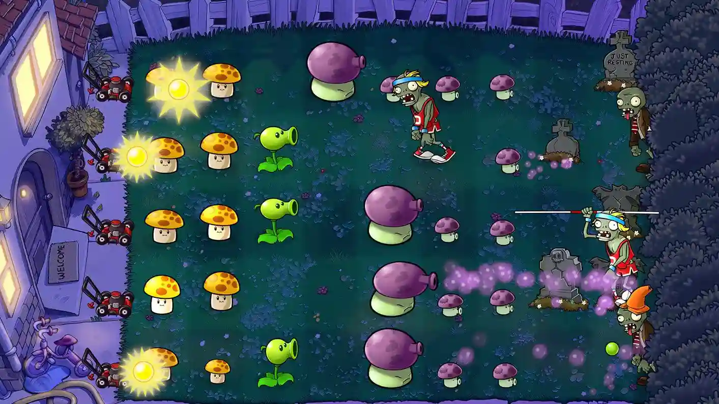 Plants vs Zombies Replanted Recensione - La notte
