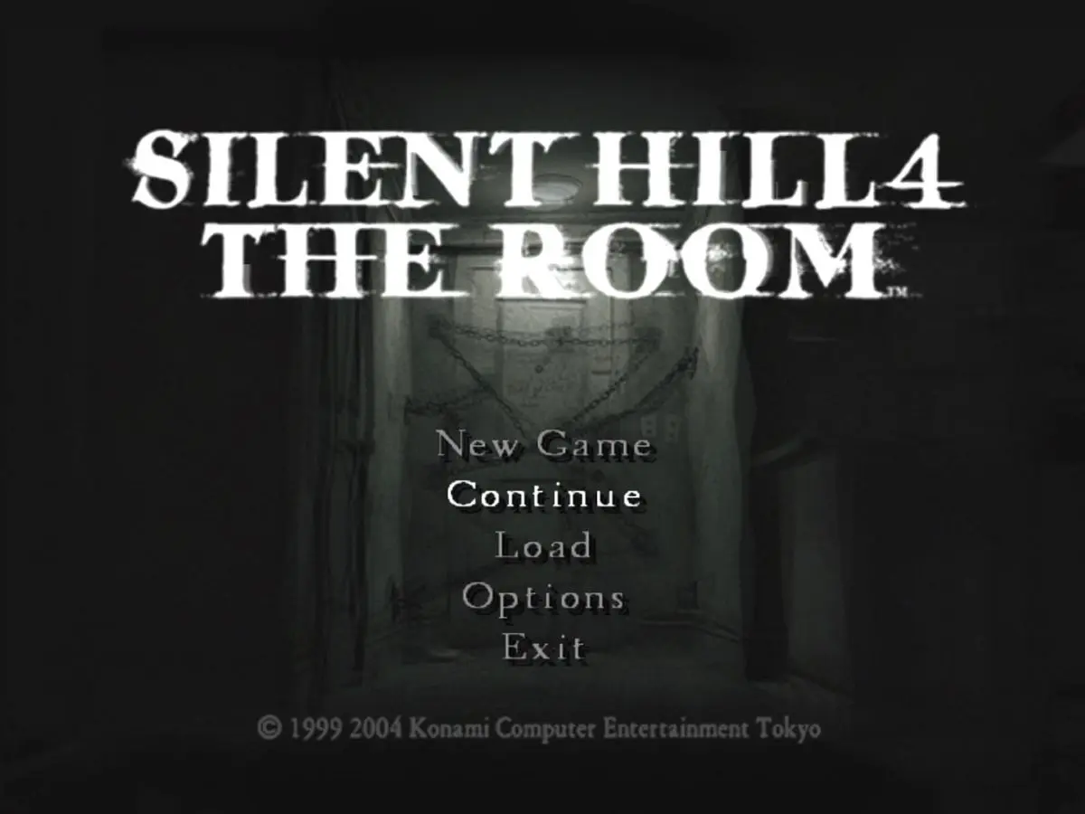 Silent Hill 4 Schermata del titolo