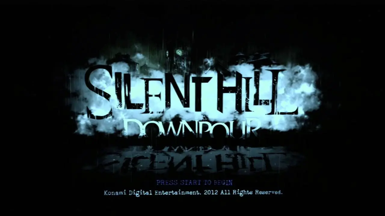 Silent Hill Downpour schermata del titolo