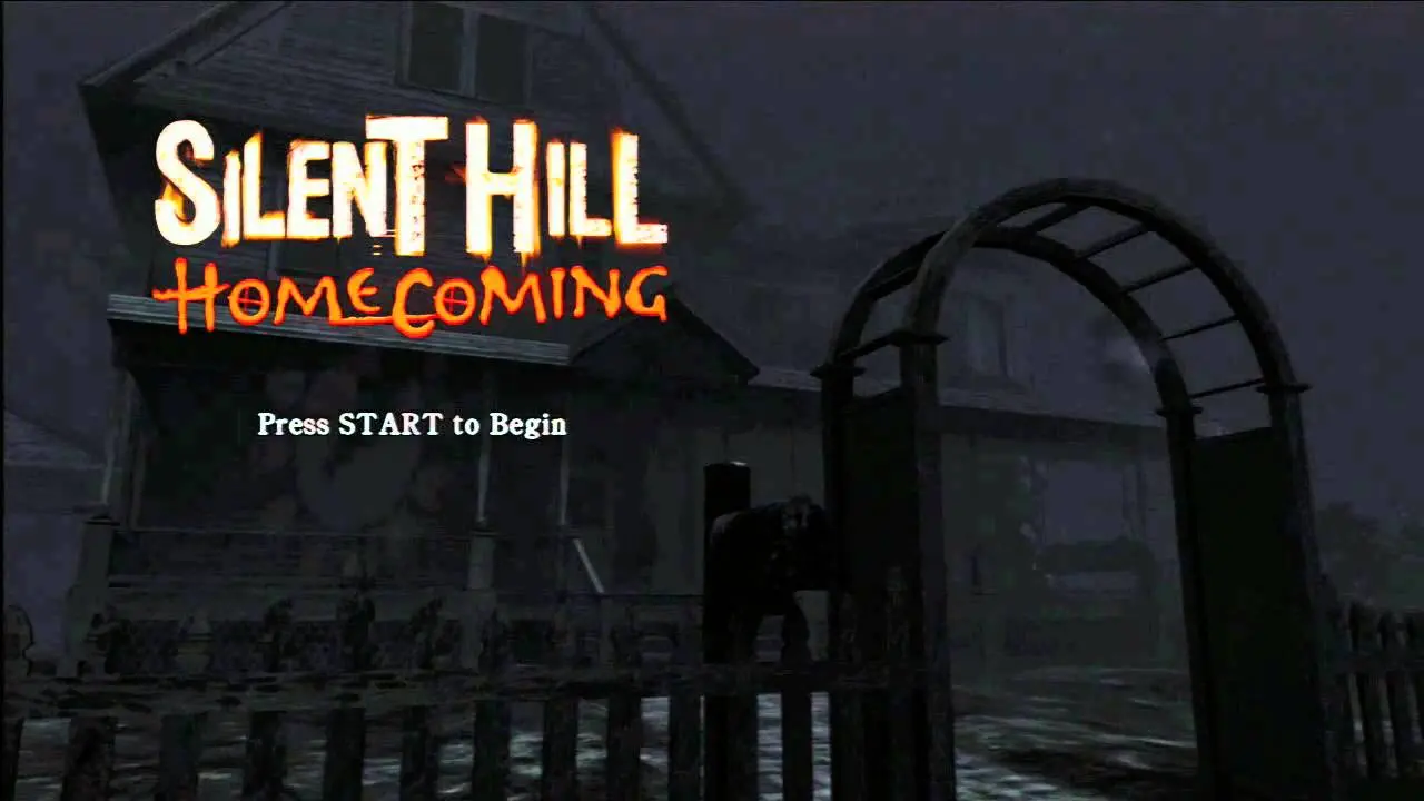 Silent Hill Homecoming schermata del titolo