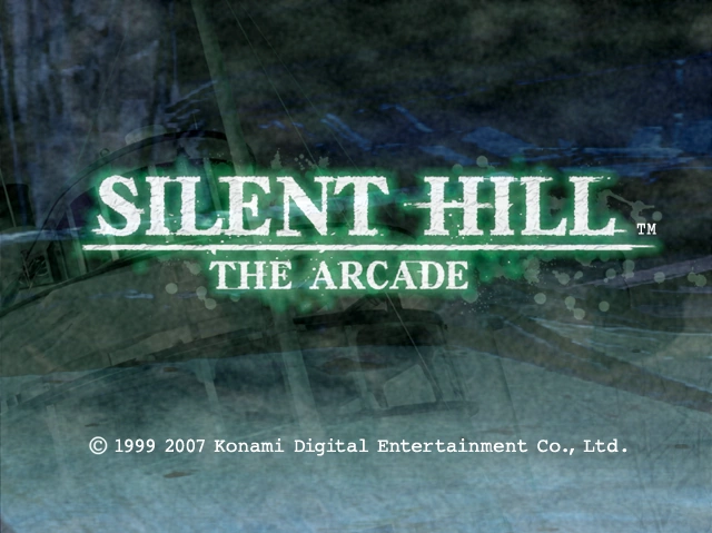 Silent Hill The Arcade Schermata del titolo
