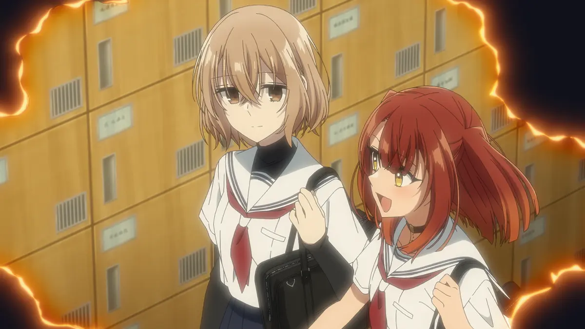 This Monster Wants to Eat Me Anteprima del primo episodio –– ©2024 Sai Naekawa_KADOKAWA_Project Watatabe –– Le Due amiche interagiscono insieme