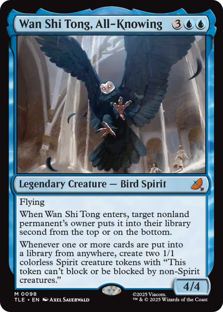 Wan Shi Tong, All-Knowing mtg avatar jumpstart