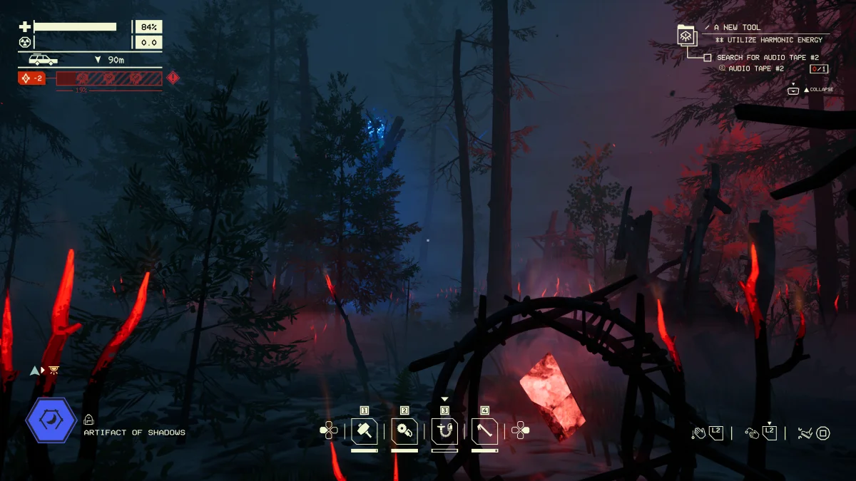 Ci sono molti elementi rossi nell'identità estetica di questa espansione