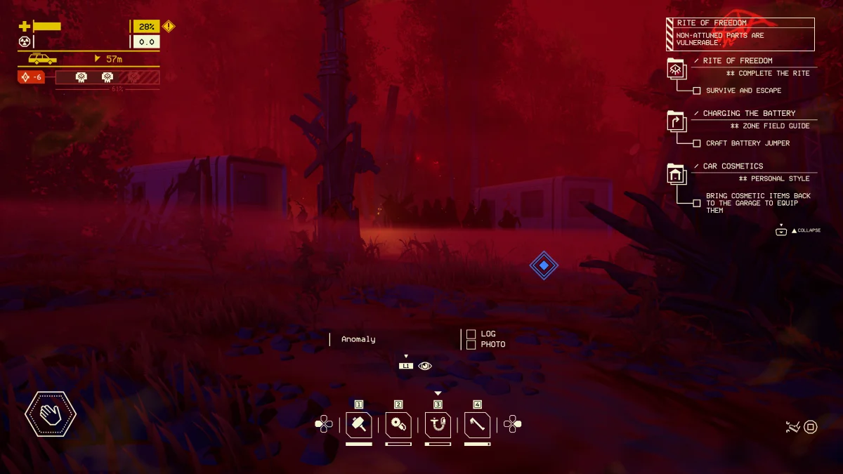 L'ambiente si tinge di rosso