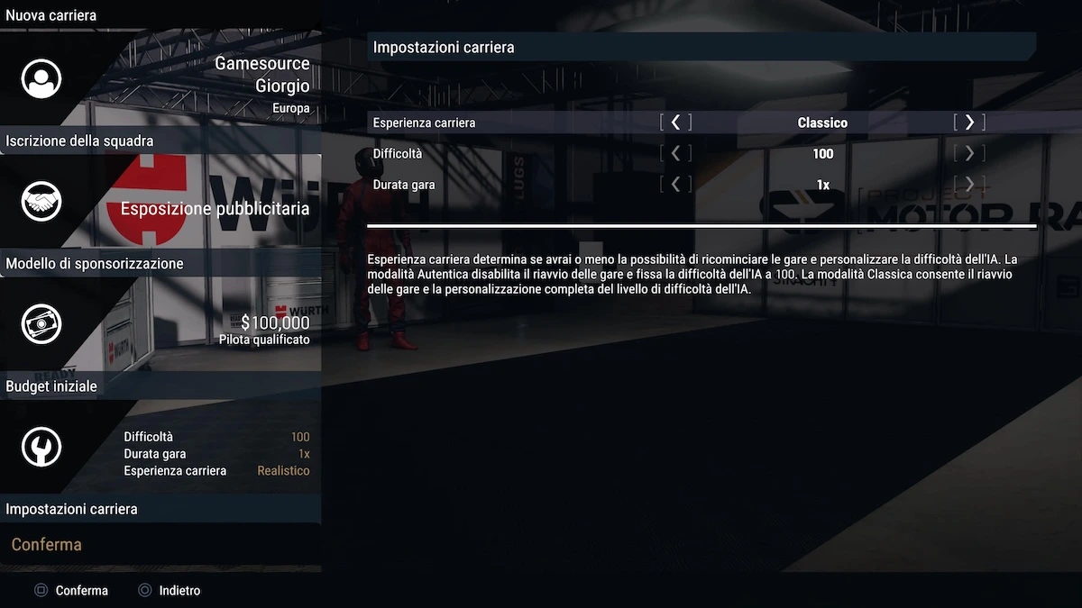 Project Motor Racing Recensione